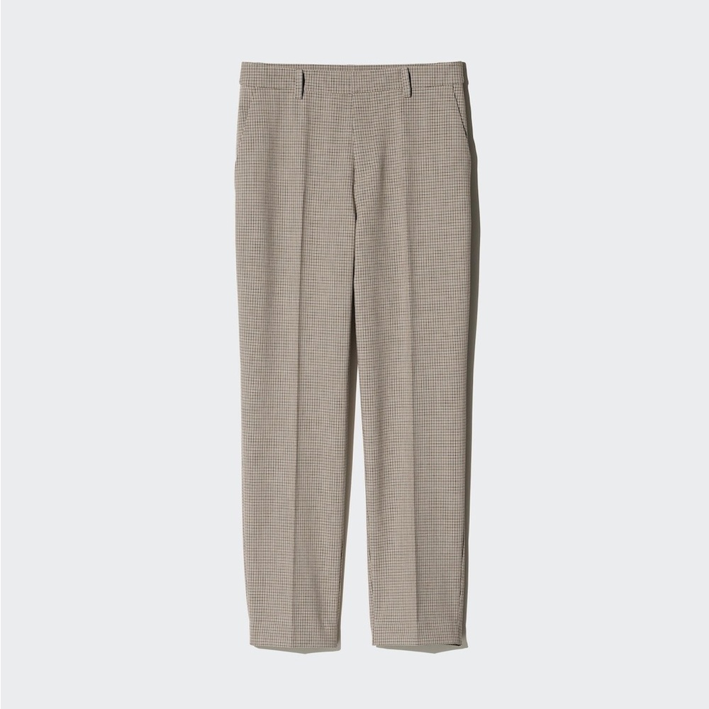Uniqlo Smart Ankle Pants-Checked